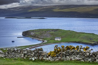The old Ferry House and lime kilns at Ard Neakie in Loch Eriboll