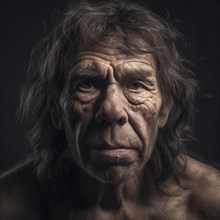 Portrait of a Neanderthal