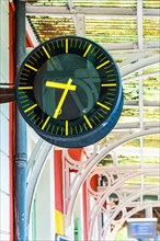 Clock at the Train Station of Villefranche-sur-Mer