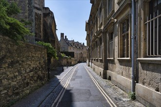 Queen's Lane in the Old Town of Oxford