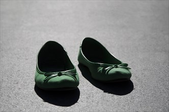Green Ballerina Shoes