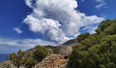 Typical Greek or Cretan landscape