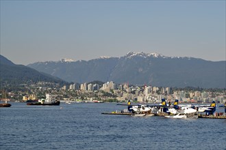 View of seaplanes