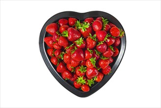 Heart of strawberry
