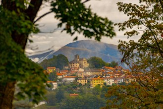 Alpine Village Breno with Mountain View in Ticino