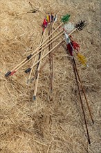 Retro arrow old weapon system archery