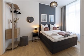 Bedroom in a luxury flat in Berlin