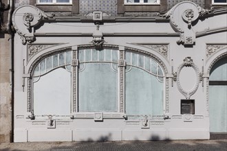 Decorative Art Nouveau facade