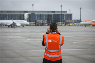 Pilot. Opening of Terminal 1 at Berlin Brandenburg Willy Brandt Airport