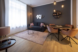 Living room in a luxury flat in Berlin