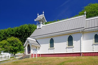 Old wooden church in Alert Bay