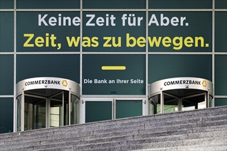 Entrance to Commerzbank Group headquarters
