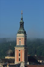 Tower of baroque St. Mary's Church