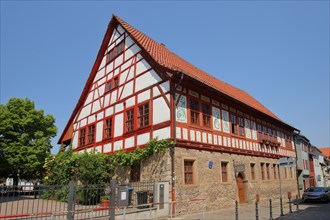Historic half-timbered house Altes Rektorat