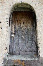 Wooden gate of St. George's Church