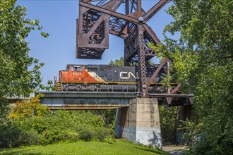 Canadian National Railway Mainline Bridge over the Red River