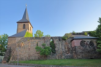 Romanesque church ruins Widenkirche