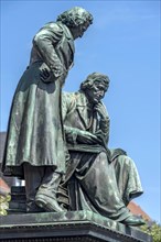 Monument Brothers Jakob and Wilhelm Grimm