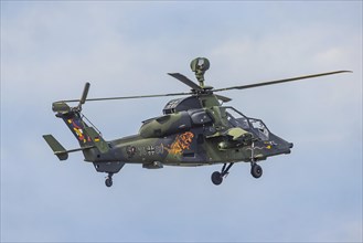 Bundeswehr Tiger helicopter in flight