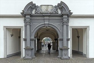 Passage gate from the former school building of the High School Confluentinum until 1894