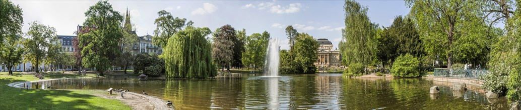 Panorama in the Park Wiesbaden Germany
