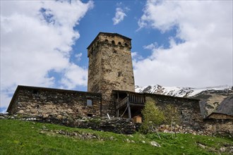 Defensive defence tower and wall of Lamaria Church