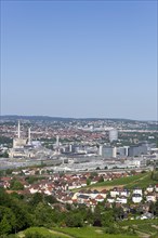 View of Daimler plant Untertuerkheim