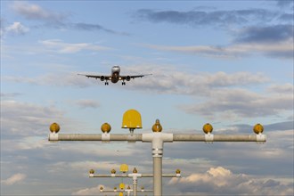 Landing aircraft