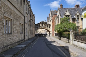 New College Lane with the historic Bridge of Sigh