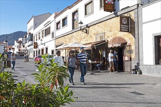Traditional alley in Tejeda