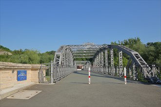 Carl-Alexander-Bridge built 1892 over the river Saale