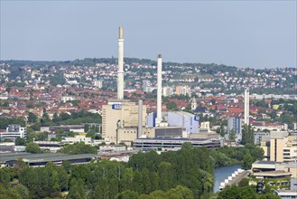 EnBW combined heat and power plant Stuttgart-Gaisburg