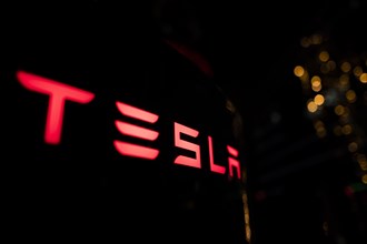 Charging point of the car manufacturer Tesla
