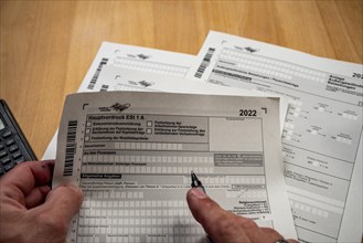 Income tax return forms