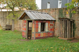 Gingerbread House in the Garden of the Brothers Grimm House