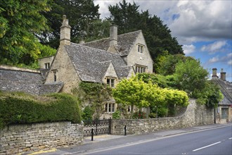 Typical stone house of the Cotswolds