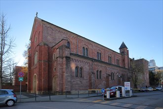 Neo-Romanesque Motherhouse Church of St. Joseph and former monastery church