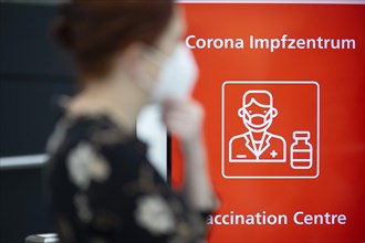 Corona Vaccination Centre of the City of Bonn at the WCCB in Bonn