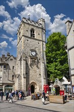 The Carfax Tower in the Old Town of Oxford was built as the tower of St Martin's Church around 1032