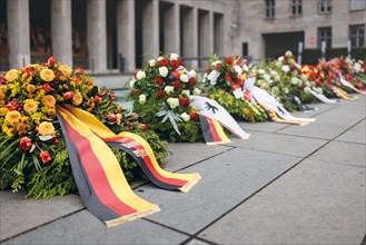 Wreath-laying ceremony on the occasion of the 70th anniversary of the GDR People's Uprising of 17 June 1953 at the Platz des Volksaufstandes in Berlin. 17.06.2023.
