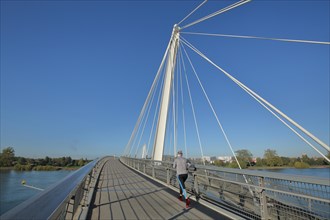 Passerelle des Deux Rives cable-stayed bridge over the Rhine