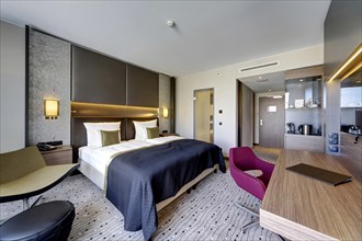 Guest rooms at the Hotel Steigenberger Berlin