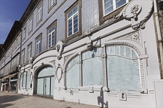 Decorative Art Nouveau facade