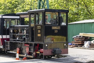 Snowdon Mountain Railway with diesel train