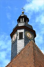 St. John's Church is a landmark in the historic centre of the old town. Feuchtwangen