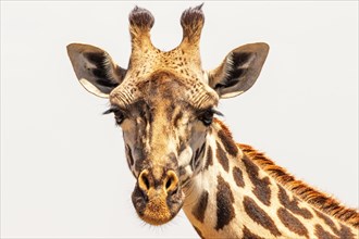 Close up at a Giraff