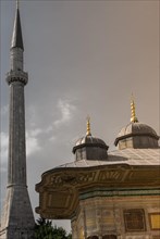 Outer view of dome in Ottoman architecture in