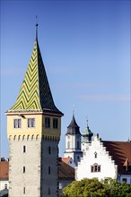 Town view of Lindau on Lake Constance
