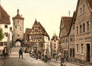 The Ploenlein in Rothenburg ob der Tauber