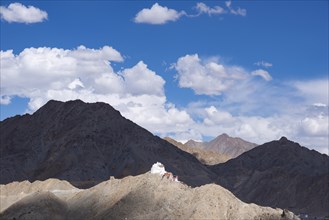 Namgyal Tsemo Gompa Monastery on Tsenmo Hill